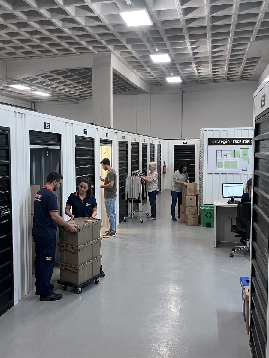 Recepção Brava Self Storage
